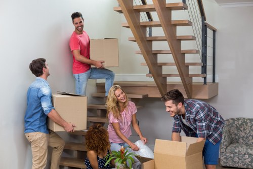 Packing and transport support for Nottinghill house removals