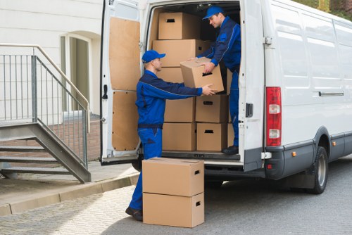 Professional removals service planning a move in Notting Hill