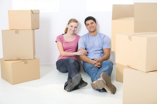 Customer booking details and service confirmation for a van move