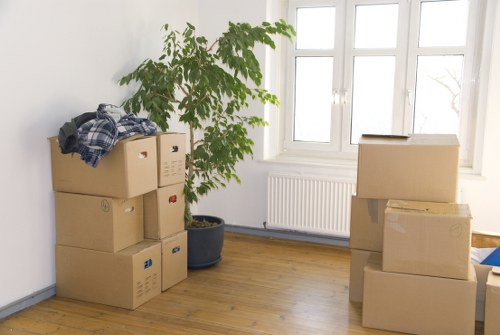 Secure packing materials and storage options for Nottinghill removals