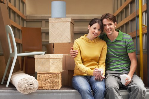 Furniture collection and delivery using a van in Notting Hill