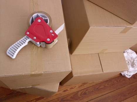 Removalists in Nottinghill preparing furniture for safe transport