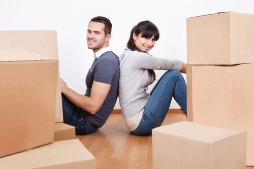 Internal review of a moving job report and service notes