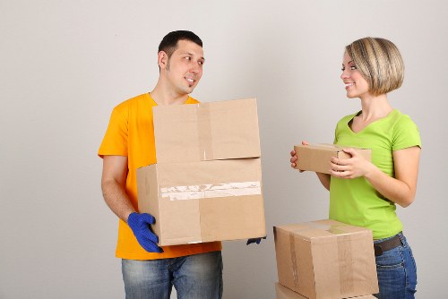 Careful packing materials for fragile items in house removals Nottinghill