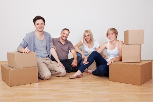 Team managing move day logistics for a Nottinghill business relocation